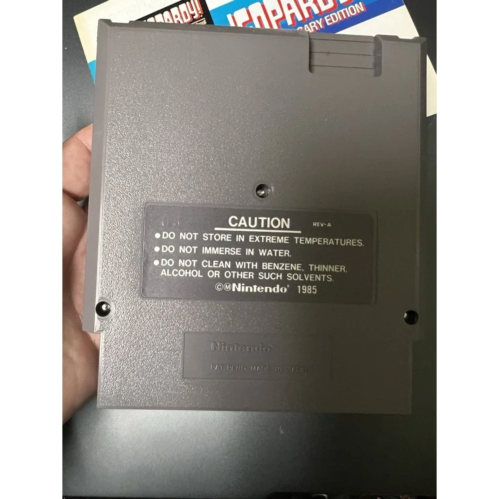 Jeopardy 25th Anniversary Edition Nintendo‎ NES Game with Manual and Sleeve